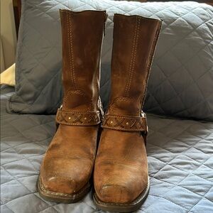 Harley-Davidson Brown Combat & Moto Boots